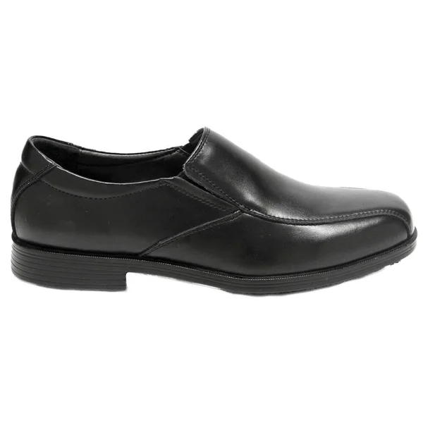 Men's Genuine Grip Footwear Slip-Resistant Slip-On Dress, Size: 8.5, Black