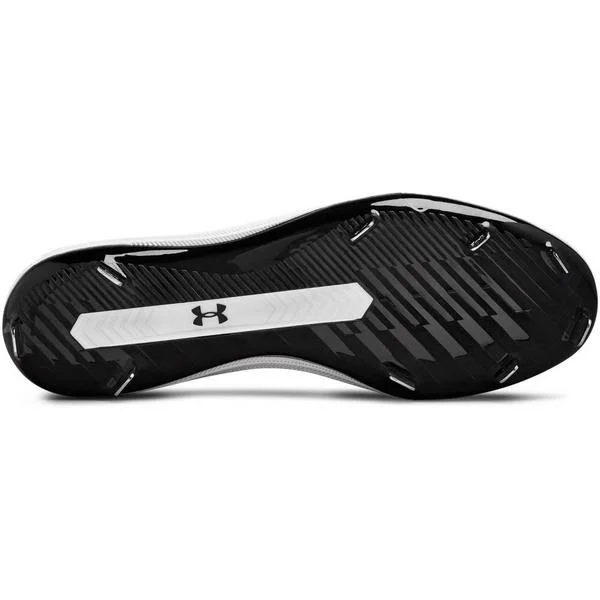 Under Armour Men's Yard Low St Baseball Cleats - Black - 12.5