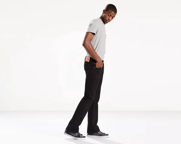 Levi&s 527 Slim Boot Cut Jeans - Black 34 36
