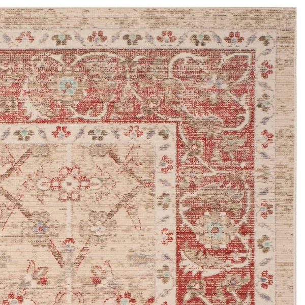 Safavieh Windsor Lucia Framed Floral Rug - Beige