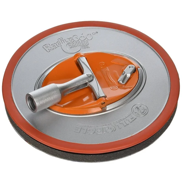 Full Circle International Inc R360 Radius360 Sanding Tool with Interchangeable Center Hub 9-Inch Round