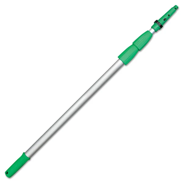 Unger Ed370 Opti-Loc Aluminum Extension Pole, 12ft, Three...