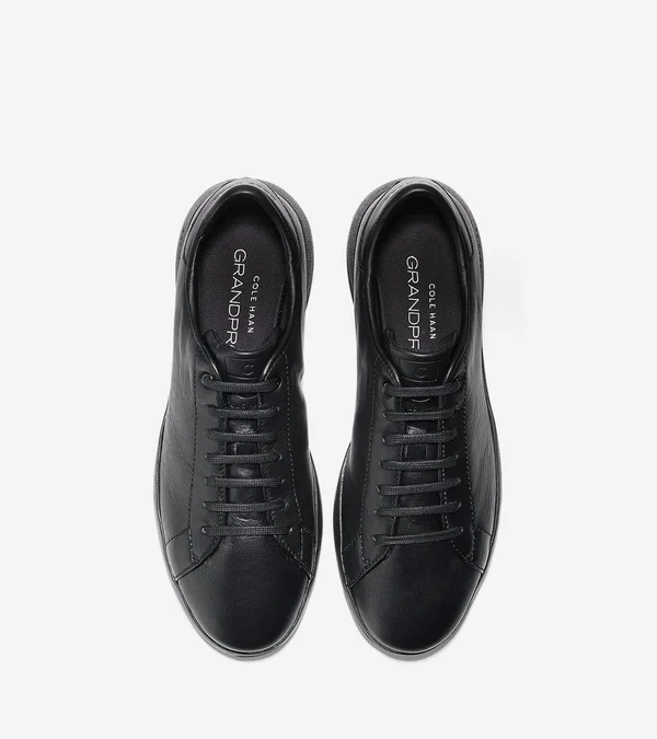 Cole Haan Mens Grandpro Tennis Sneaker (Black, 9.5 M)