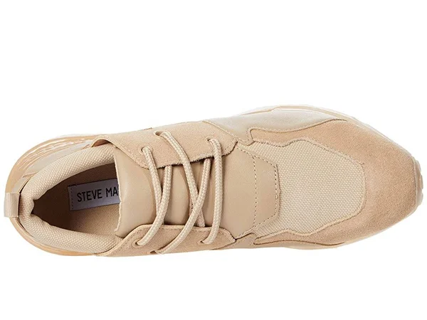 Steve Madden Cliff Sneaker Women's Shoes Tan : 6 M
