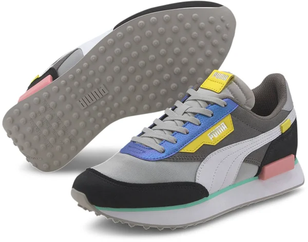 Puma Future Rider Royale Lifestyle Shoes (Grey) Size 5.5