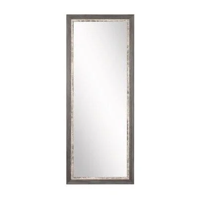 Kerrigan Coastal Full Length Mirror Highland Dunes Finish: Dark Gray