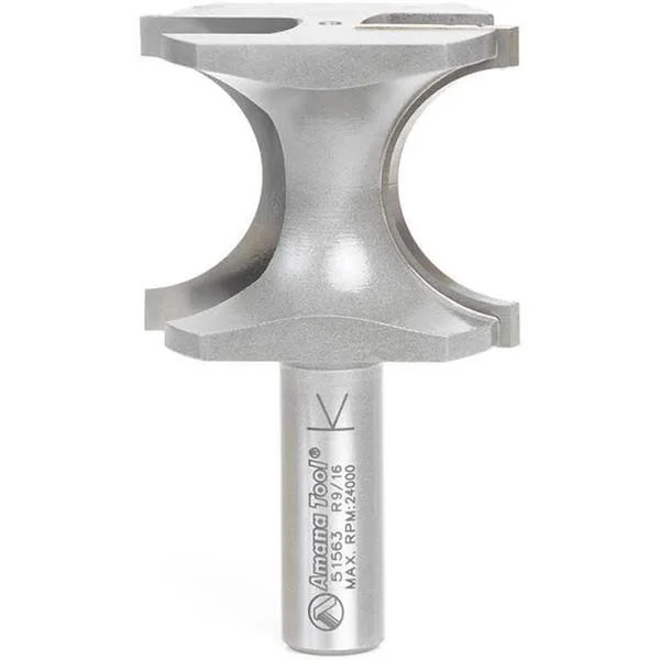 Amana 51563 Carbide Tipped Bullnose 9/16 Radius x 1-13/16 Dia x 1-1/2