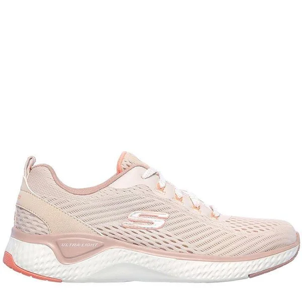 Skechers Solar Fuse RS Trainers Ladies - Size 4, Light Pink