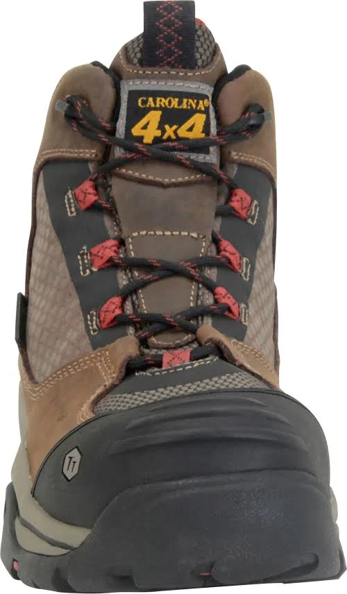 Carolina Men's CA4551 5x22 Waterproof Composite Toe 4x4 Hiker, Size: 14, Dark Brown Leather