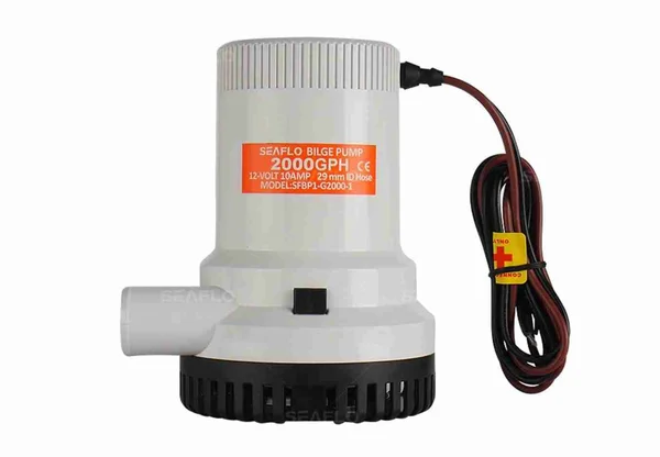 Seaflo 2000 GPH 12V Boat Marine Plumbing Electric Bilge Pumps