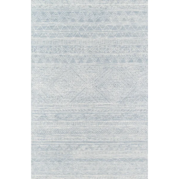 Momeni Mallorca MRC-1 Light Blue Area Rug 9'x12'