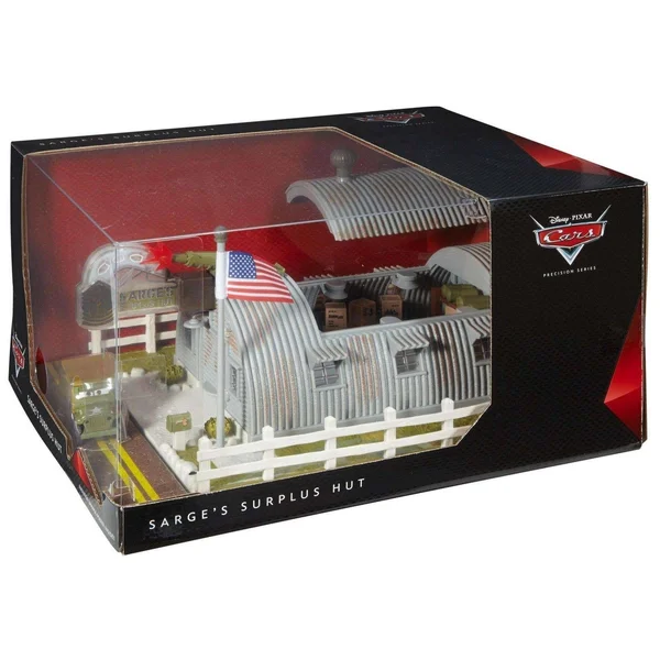 Disney Pixar Precision Series Sarge&s Surplus Hut Playset