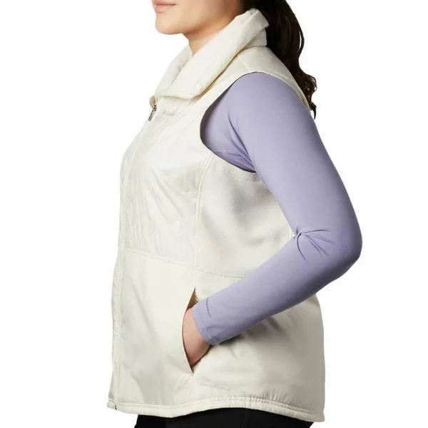 Columbia Women's Mix It Around II Vest - Light Bisque - 1x - North 40 Outfitters