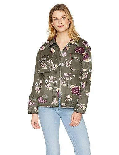 Levi&s Cotton Print Jacket - Floral Print M