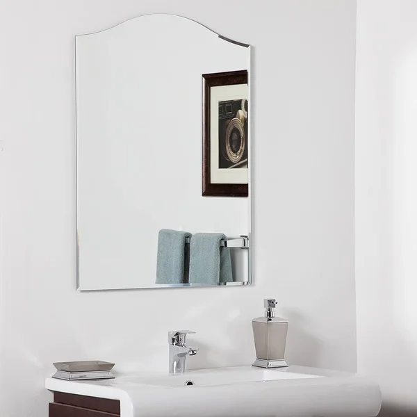 Modern 23 1/2x22 x 31 1/2x22 Arched Wall Mirror - Style #58m60