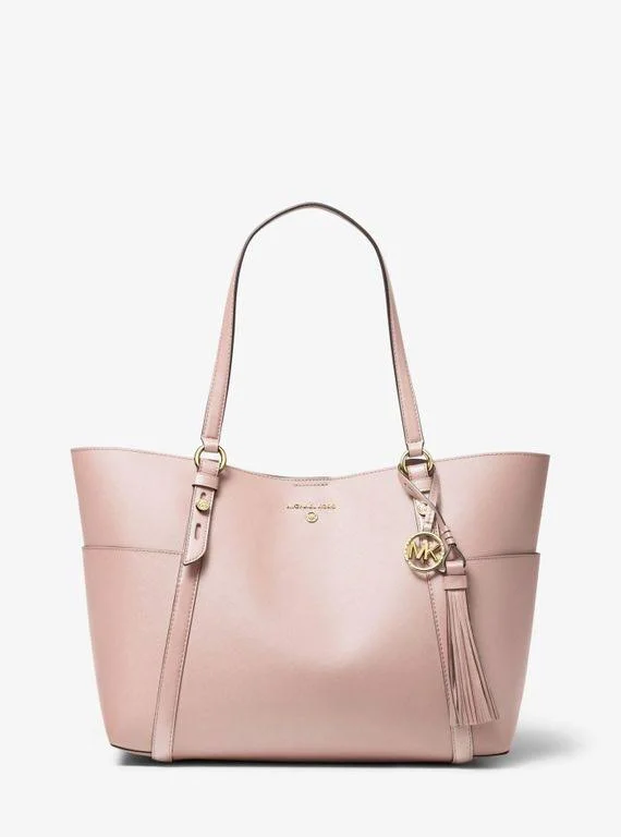 Michael Kors Sullivan Large Top Zip Tote Bag - Soft Pink