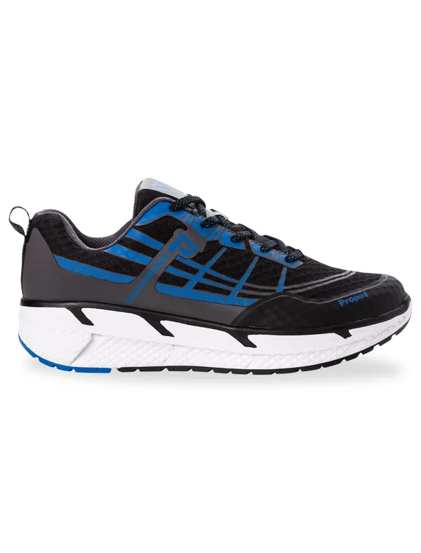 Men's Propet Ultra Walking Shoe - Black/Blue - Size 13