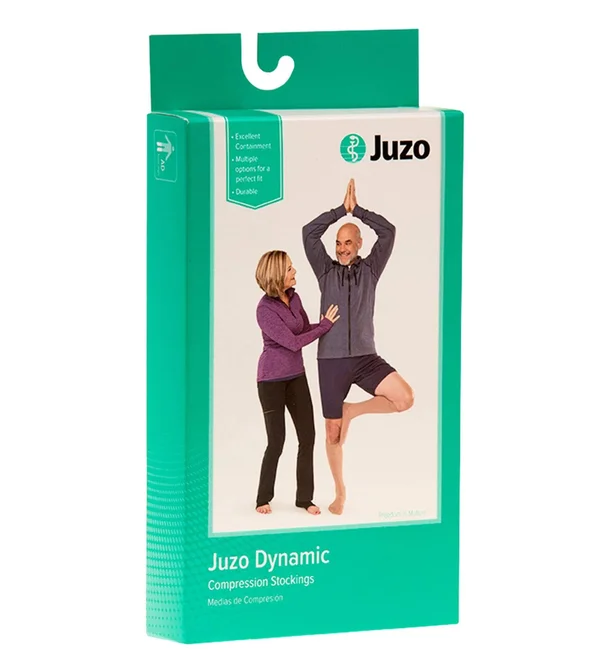 Juzo Dynamic 40-50 mmHg Open Toe Pantyhose - VI, Regular, Beige