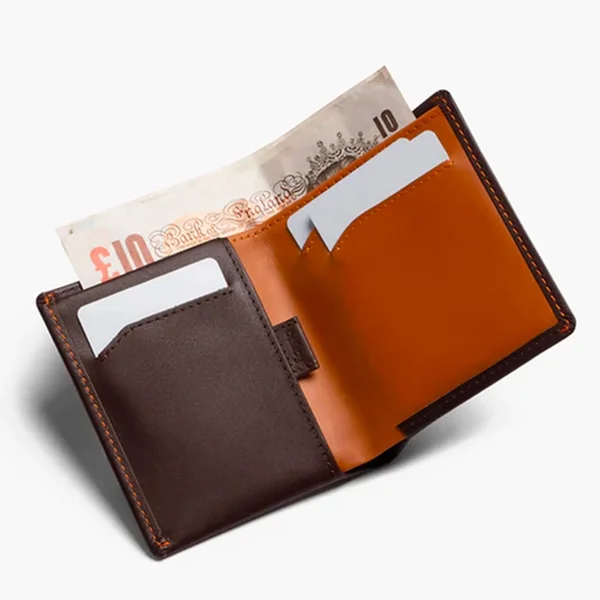 Bellroy Note Sleeve Wallet Java - Caramel - RFID
