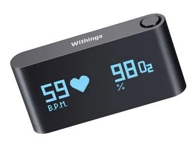 Withings Pulse - Activity Tracker with Heart Rate Monitor - Black
