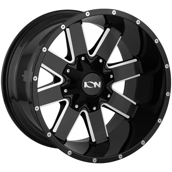 Dodge Ram Ion Milled Gloss Black 141 Wheel
