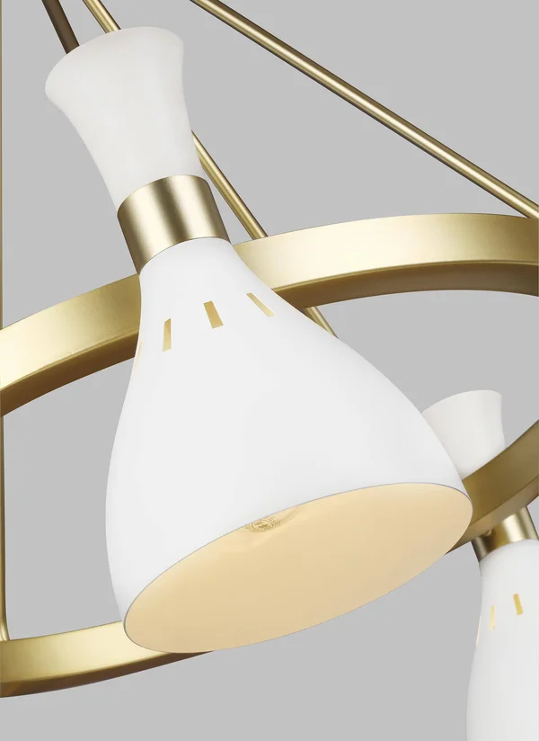 Joan 5-Light Chandelier - Midnight Black