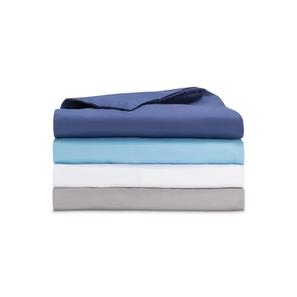 Weighted Blanket & Cover Bundle Sets Light Grey - Full, 12 lbs-Luna