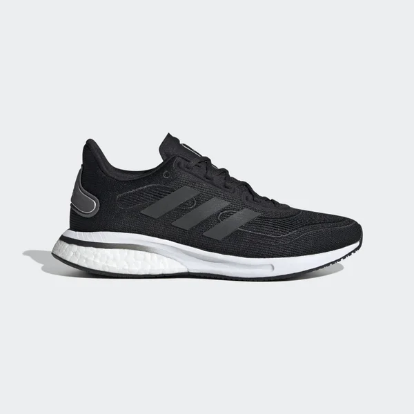 Adidas Women's Supernova Running Shoe Black/Grey/Metallic Silver - 9.5