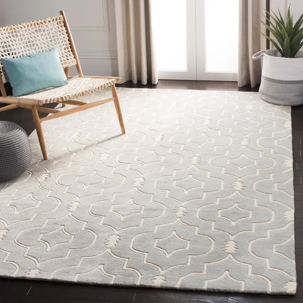 Safavieh 4& x 6& Chatham CHT736E Grey - Ivory Rug