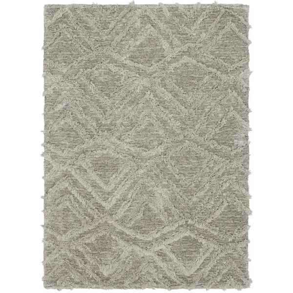 Mohawk Home Zafi Gray 10 ft. x 13 ft. Shag Area Rug