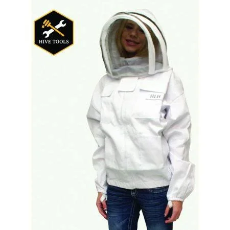 Harvest Lane Honey Clothsjxxl-102 Beekeeper Jacket XXL with Hood - Size: 2XL