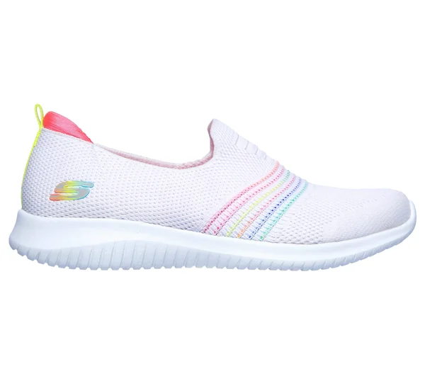 Skechers Sport Ultra Flex-Serene Aura 7.5 Women's White