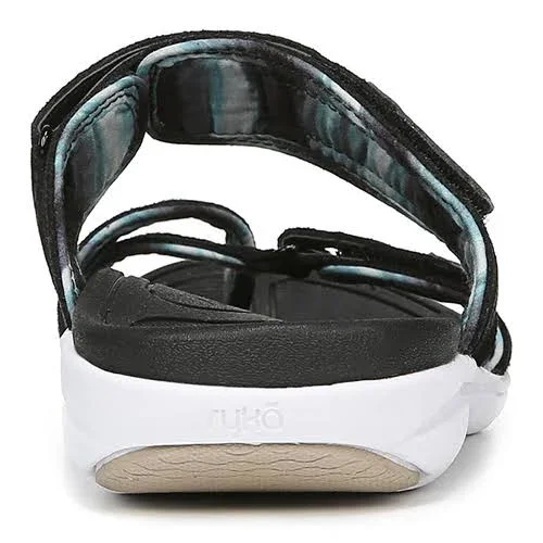 Ryka Skye Women's Sandals - Size: 6.5, Black