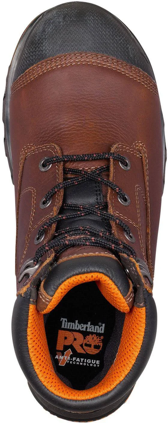 Timberland Pro Men's 6 in. Boondock Composite Toe Waterproof Insulated Work Boot, Brown