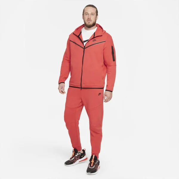 Nike Sportswear Tech Fleece Men's Joggers in Red, Size: L Tall, CU4495-605