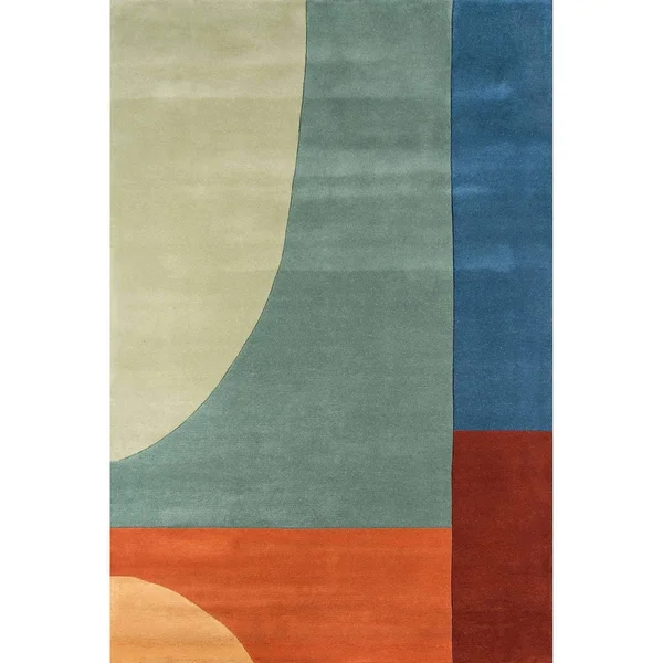 Momeni New Wave Area Rug, Multi, 5&3x22 x 8&