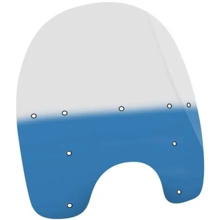 Memphis Shades Memphis Fats 13x22 Replacement Windshield Plastic