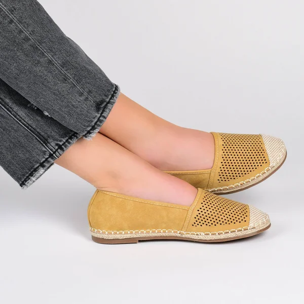 Journee Collection Rosela Women's Espadrille Flats Red - Size: 8