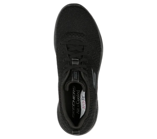 Skechers GOwalk Arch Fit - Unify Walking Shoes, Black/Black, 6.5