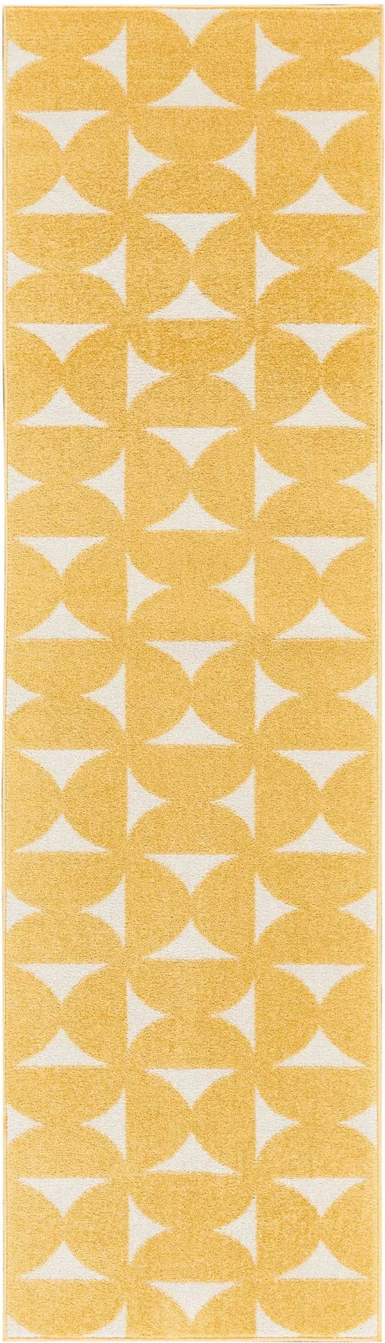 Nourison Harper DS301 Area Rug - Yellow, 8& x 10&