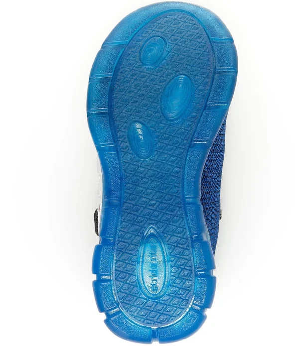 Stride Rite Boys Lighted Shark Sneaker - Black/Blue, 9.5 Toddler US