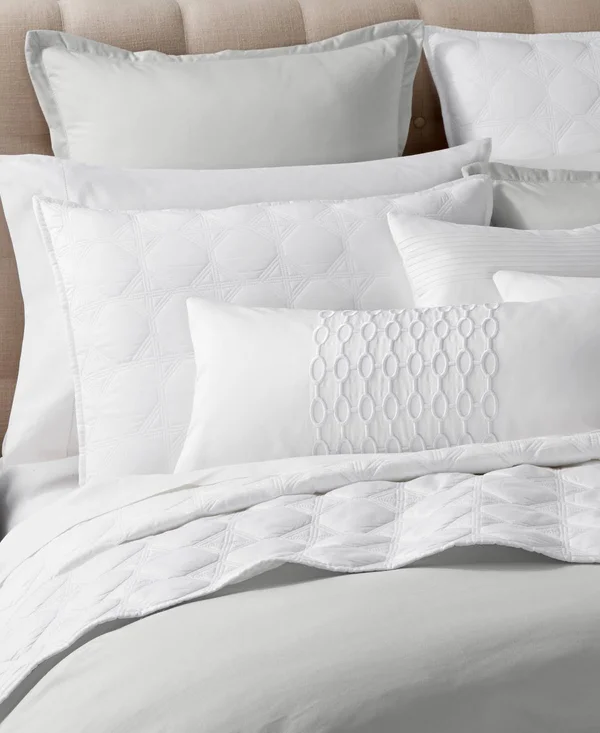 Hotel Collection 680 Thread-Count Standard Sham, Created for Macy&s - White