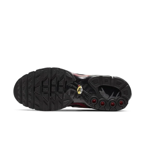 Nike Mens Air Max Plus - Running Shoes University Red/Black/White Size 07.5