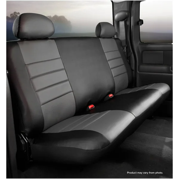 Fia SL62-40 Gray LeatherLite Custom Seat Cover