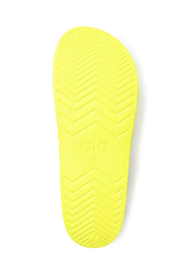 Women's It Slide 2 in Highlighter - Size: 5, Alo Yoga
