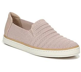 Soul Naturalizer Slip-On Loafer Flats - Kemper, Size 9-1/2 Wide, Mauve Knit