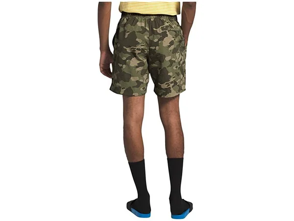 The North Face Class V Pull-On Trunk Short Men's - Burnt Olive Green Ponderosa Print, XL