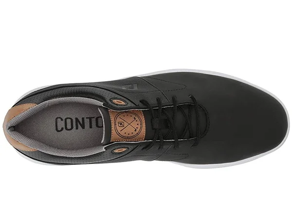 FootJoy Men's Contour Golf Shoes Size 12, Black