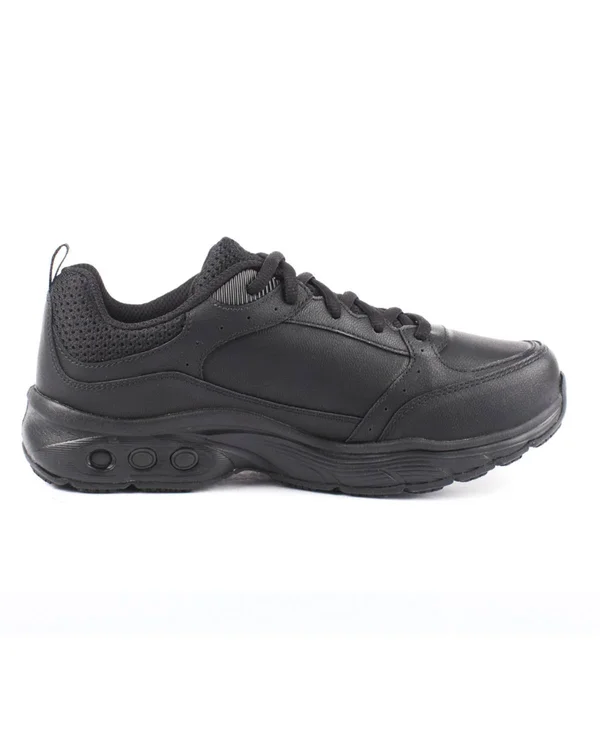 Therafit Women's Renee Slip-Resistant Walking Sneaker - Black