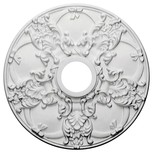18 inchod x 3 1/2 inchid x 1 3/8 inchp Norwich Ceiling Medallion (Fits Canopies Up to 4 1/2 inch), Hand-Painted Night Shade